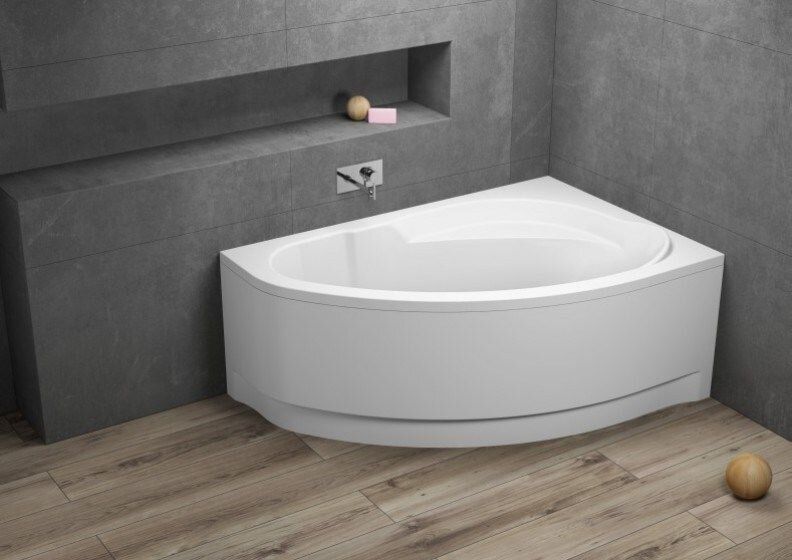 Ванна акриловая Polimat 150x100  marea левая + ножки