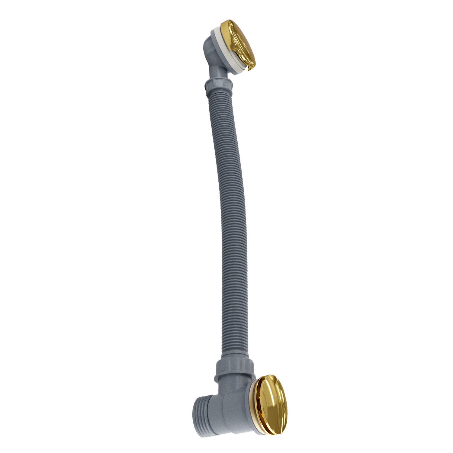 Сифон для ванны Wasserkraft Sauer А206, золото