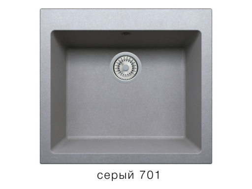Мойка TOLERO R-111-701 серый