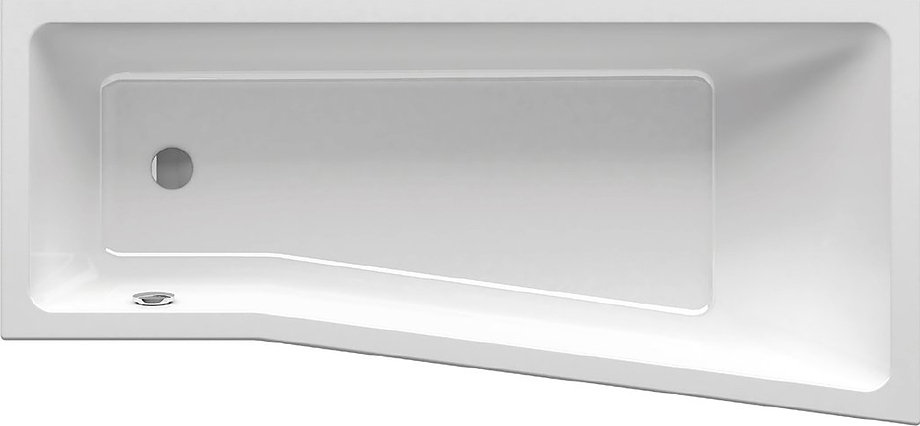 Ванна акриловая Ravak 170x75 BEHAPPY II  левая + ножки